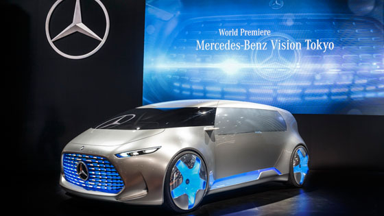 World premiere for the Mercedes-Benz Vision Tokyo – Japanese premieres for the GLE and smart:Mercedes-Benz and smart are staging a rich celebration of innovation at the 44th Tokyo Motor Show. One of the highlights of the show is the world premiere of the Vision Tokyo design show car. The "urban transformer" embodies another trailblazing space concept from Mercedes-Benz which reflects the brand's growing appeal to a younger clientele.