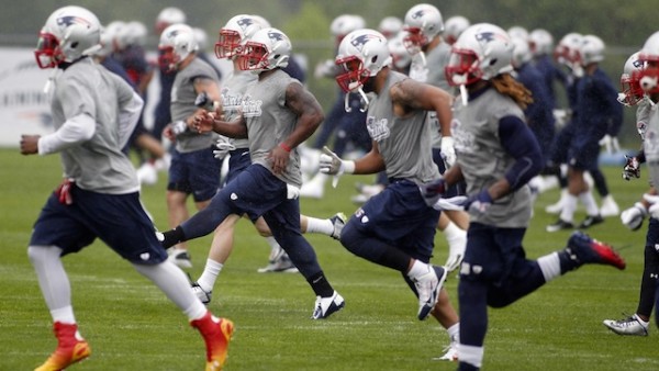 Patriots practice