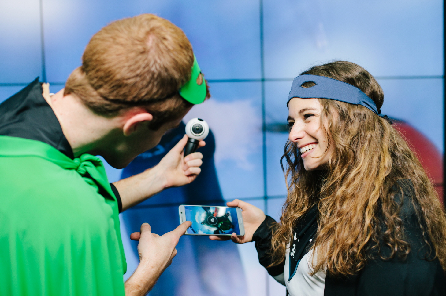 Gear 360 Sky Diving Selfie 2