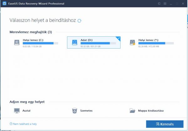 EaseUS Data Recovery Wizard Professional