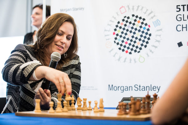 Polgár Judit és Stiller Ákos