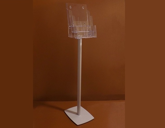 prospektustartó plexi