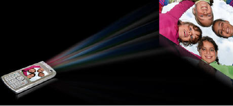 Microvision pico projektor