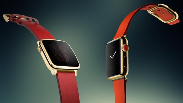 Pebble Time Steel és az Apple Watch