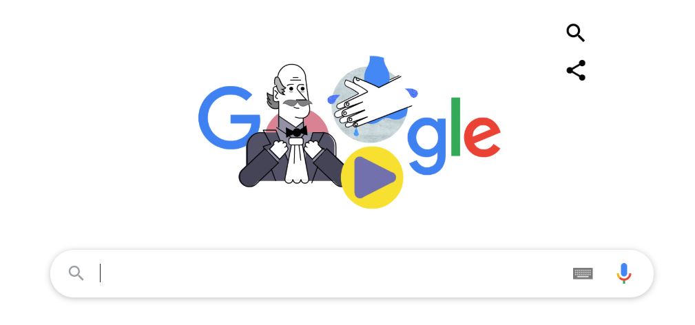 google doodle semmelweis