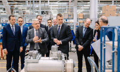 Knorr-Bremse vasúti Szerviz Központ átadó Budapest