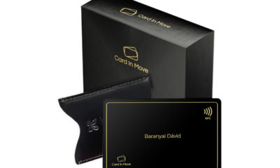 névjegykártya digitális adatokkal