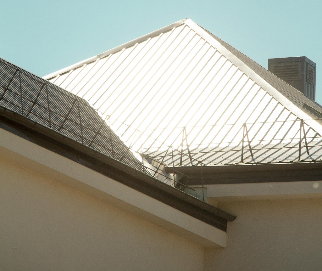 trapézlemez tetőszerkezet