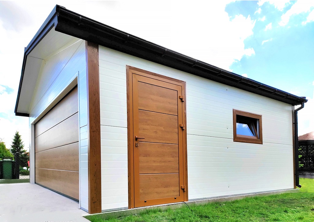 DELUX szigetelt mobilgarázs