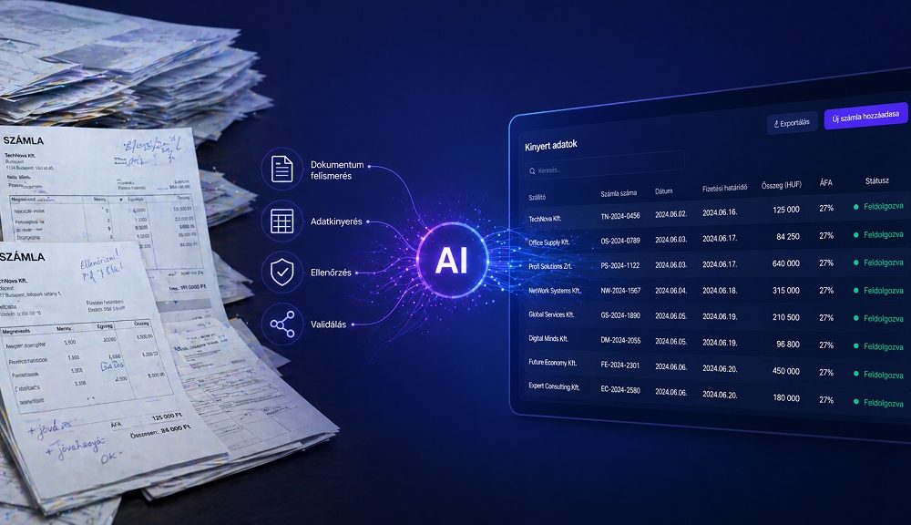 ai dokumentumfeldolgozás idp folyamat modern ocr technológia