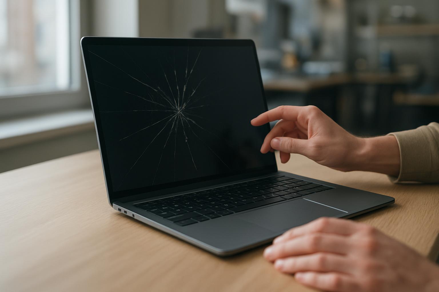 laptopod kijelzője megsérül
