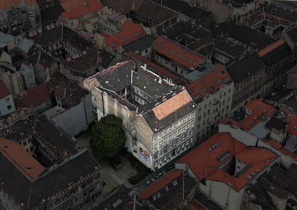 scan-to-BIM technológia innoScan 3D épületfelmérés Digitális modellek